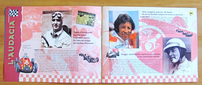 Album Figurine I PILOTISSIMI - Venti grandi della Formula 1 …