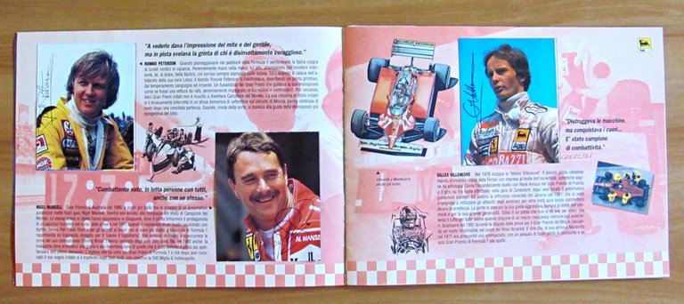Album Figurine I PILOTISSIMI - Venti grandi della Formula 1 …