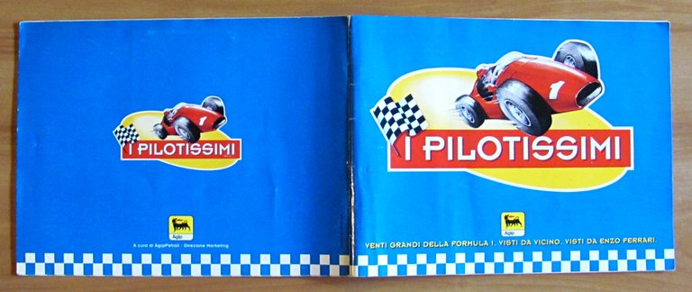 Album Figurine I PILOTISSIMI - Venti grandi della Formula 1 …