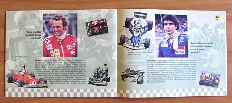Album Figurine I PILOTISSIMI - Venti grandi della Formula 1 …