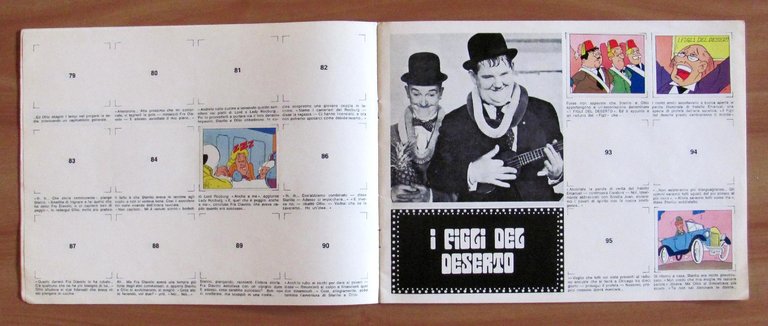 ALBUM FIGURINE LE COMICHE DI STANLIO &amp; OLLIO, 1972 - …