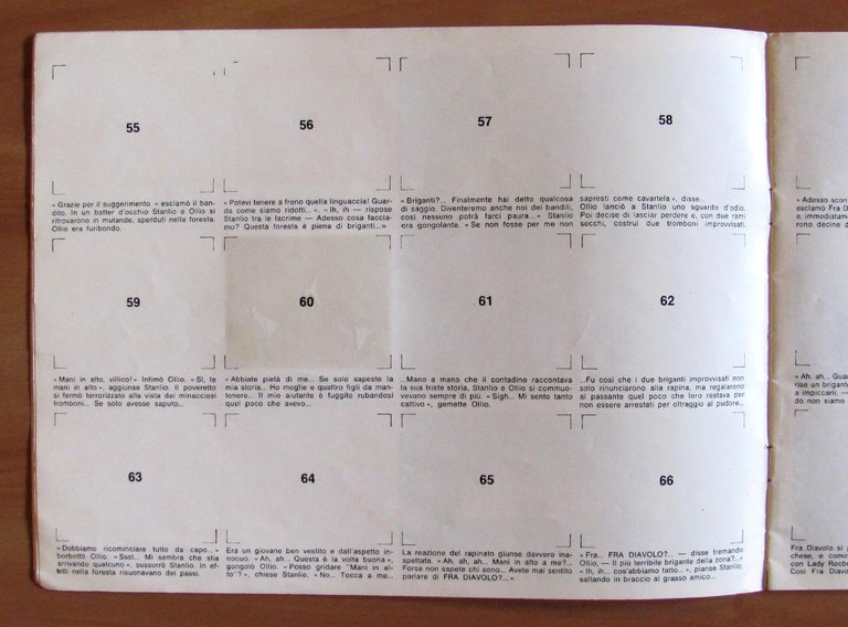 ALBUM FIGURINE LE COMICHE DI STANLIO &amp; OLLIO, 1972 - …