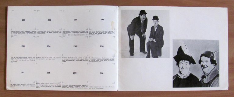 ALBUM FIGURINE LE COMICHE DI STANLIO &amp; OLLIO, 1972 - …