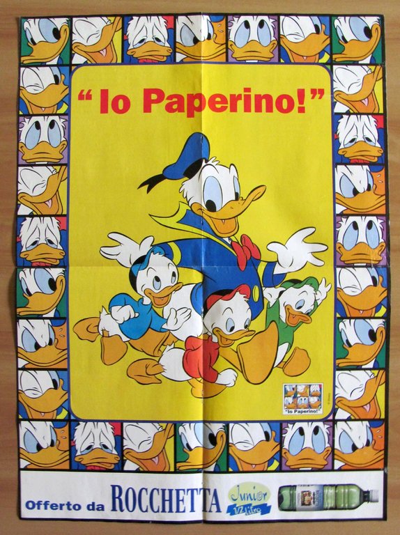 ALBUM FIGURINE PANINI - IO PAPERINO + POSTER Rocchetta + …