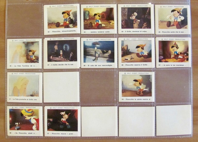 Album Figurine PINOCCHIO - Vuoto con 148 Figurine e bustina …