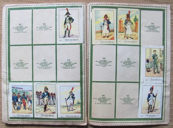 ALBUM GLI ESERCITI EUROPEI DI NAPOLEONE - Ed. Rinascimento 1950 …