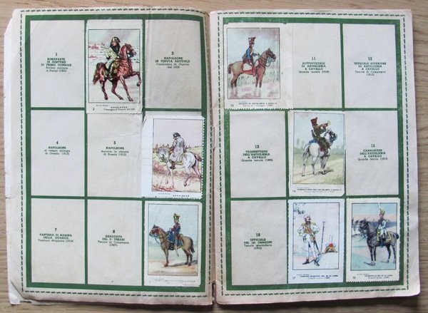 ALBUM GLI ESERCITI EUROPEI DI NAPOLEONE - Ed. Rinascimento 1950 …