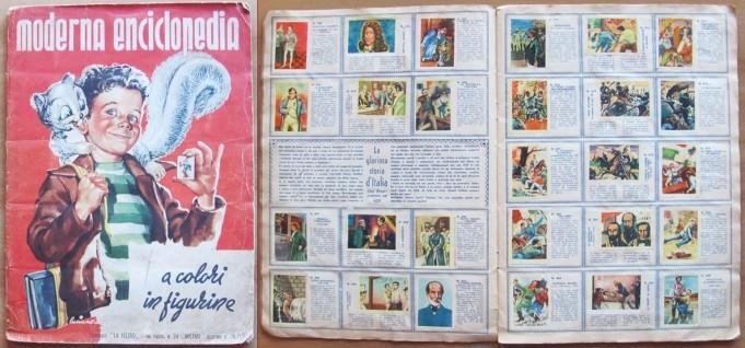 Album Moderna Enciclopedia A Colori In Figurine_Ed. La Veltro, 1951. …