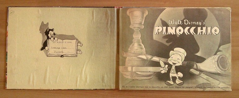 Album PINOCCHIO, anni '40/50 - COMPLETO - Olanda