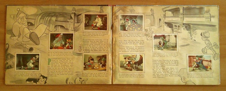 Album PINOCCHIO, anni '40/50 - COMPLETO - Olanda