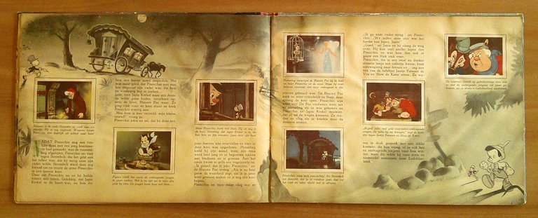 Album PINOCCHIO, anni '40/50 - COMPLETO - Olanda