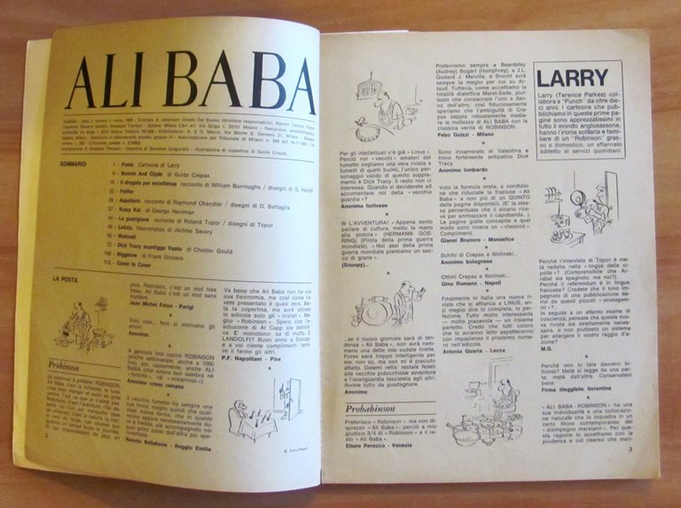 ALI BABA - Anno 2 N.1, 1968 | Immagine Gallery 2