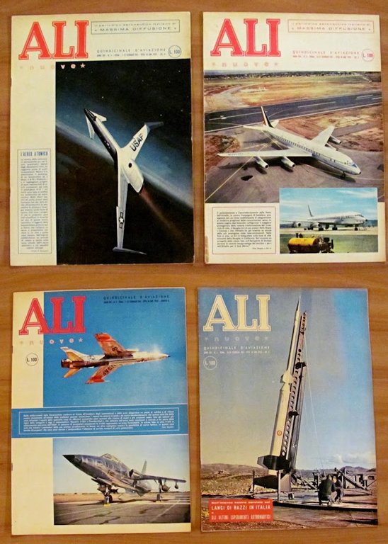 ALI NUOVE - Quindicinale d'Aviazione - Anno XIII N.1/24 1961- …