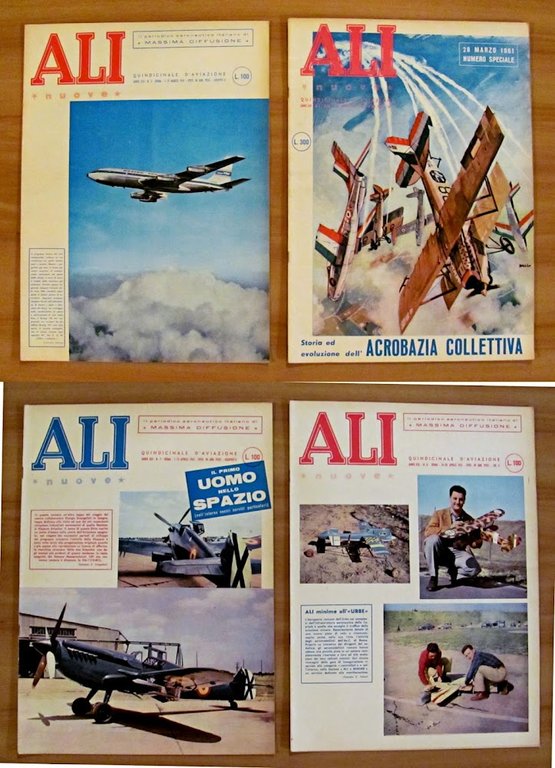 ALI NUOVE - Quindicinale d'Aviazione - Anno XIII N.1/24 1961- …