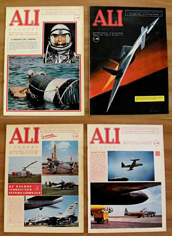 ALI NUOVE - Quindicinale d'Aviazione - Anno XIII N.1/24 1961- …