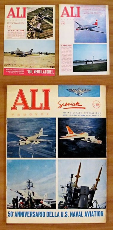 ALI NUOVE - Quindicinale d'Aviazione - Anno XIII N.1/24 1961- …