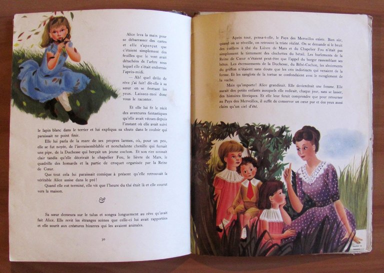 ALICE AU PAYS DES MERVEILLES - ill. BAUDOIN, 1953