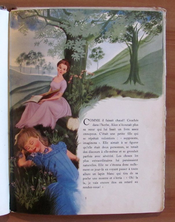 ALICE AU PAYS DES MERVEILLES - ill. BAUDOIN, 1953