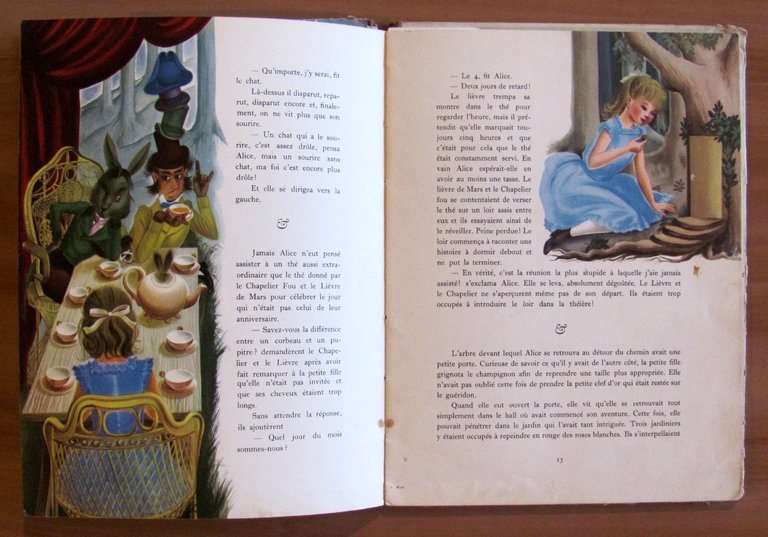 ALICE AU PAYS DES MERVEILLES - ill. BAUDOIN, 1953