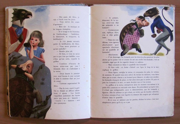 ALICE AU PAYS DES MERVEILLES - ill. BAUDOIN, 1953