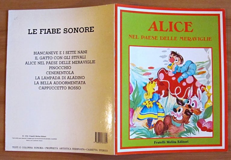 ALICE NEL PAESE DELLE MERAVIGLIE - Coll. Le Fiabe Sonore