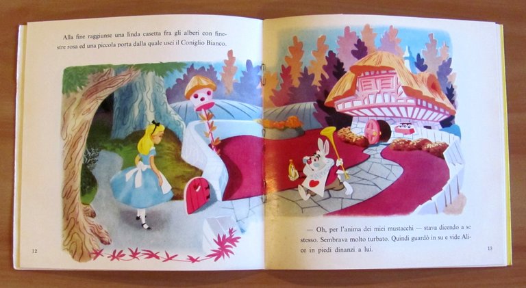 ALICE NEL PAESE DELLE MERAVIGLIE, 1969 con Disco 45"