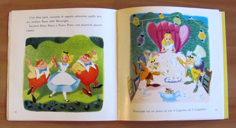 ALICE NEL PAESE DELLE MERAVIGLIE, 1969 con Disco 45"