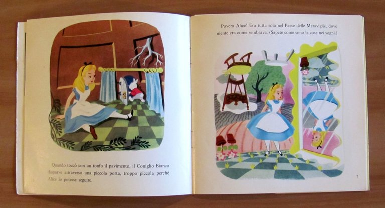 ALICE NEL PAESE DELLE MERAVIGLIE, 1969 con Disco 45"