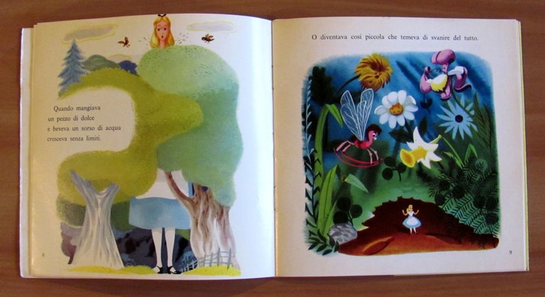 ALICE NEL PAESE DELLE MERAVIGLIE, 1969 con Disco 45"