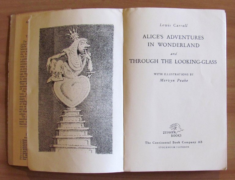 Alice's adventures in wonderland and Through the Looking-Glass , I …