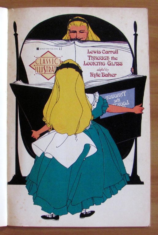 ALICE THROUGH THE LOOKING GLASS Classics Illustrated, I ed. 1990