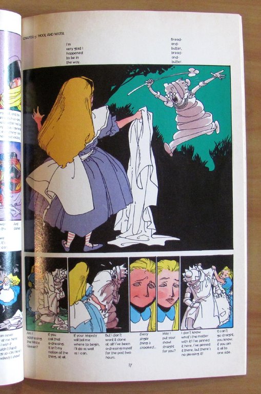 ALICE THROUGH THE LOOKING GLASS Classics Illustrated, I ed. 1990