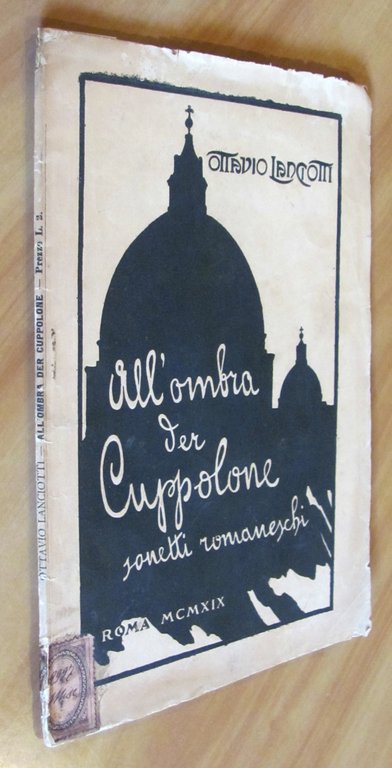 ALL'OMBRA DER CUPPOLONE - Sonetti Romaneschi, 1919