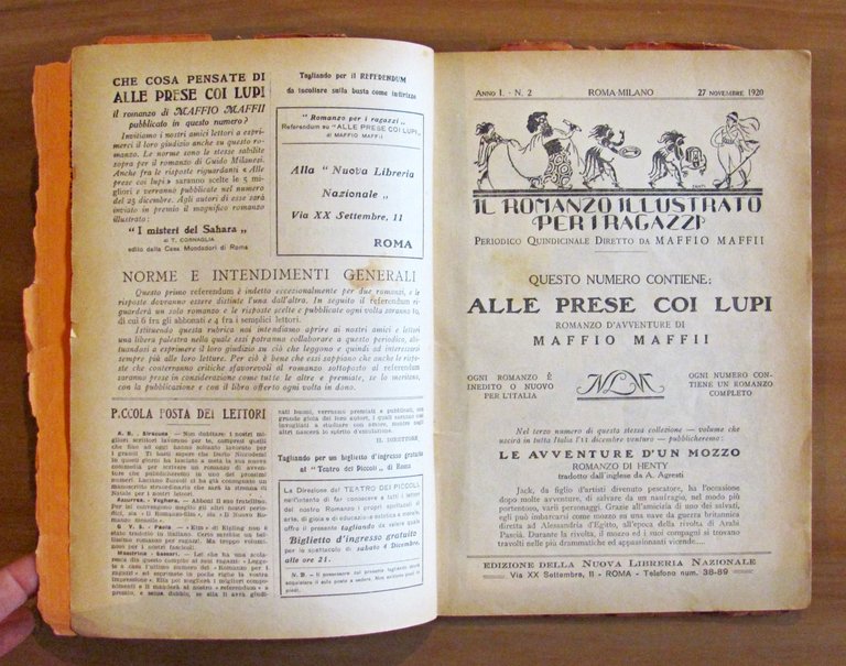 ALLE PRESE COI LUPI - Coll. Il Romanzo Illustrato per …