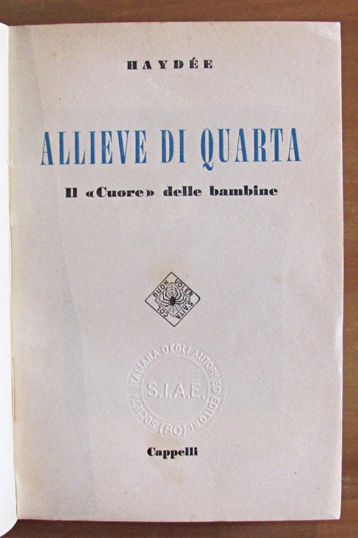 ALLIEVE DI QUARTA - Il cuore delle bambine - Collana …