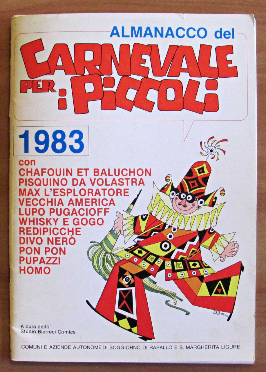 ALMANACCO DEL CARNEVALE PER I PICCOLI 1983 - BOTTARO | Immagine principale