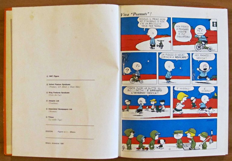 ALMANACCO DI LINUS 1968 - Snoopy, Felix, Moomin...