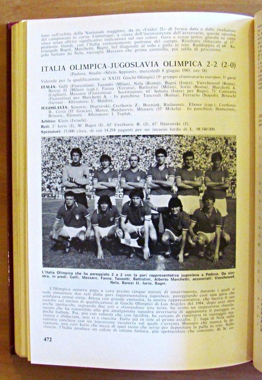 ALMANACCO ILLUSTRATO DEL CALCIO 1984