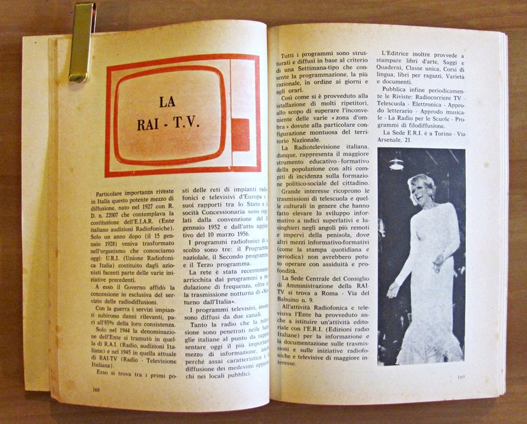 ALMANACCO ITALIANO VISTARAMA '69