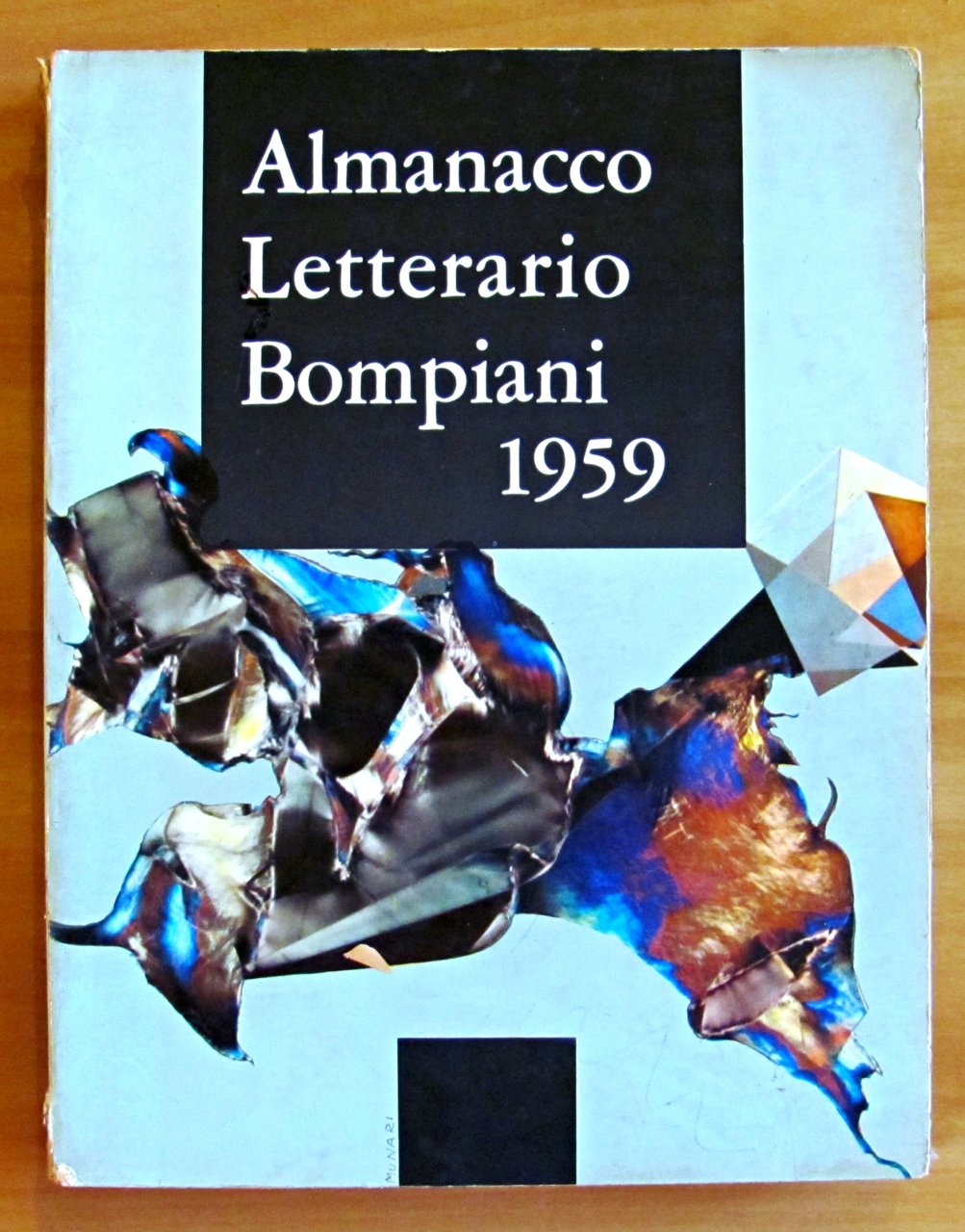 ALMANACCO LETTERARIO BOMPIANI 1959 - Copertina Munari