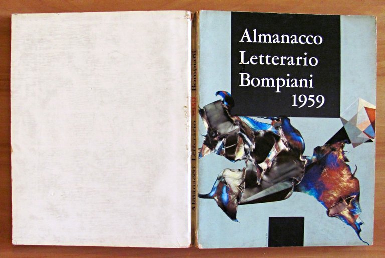 ALMANACCO LETTERARIO BOMPIANI 1959 - Copertina Munari