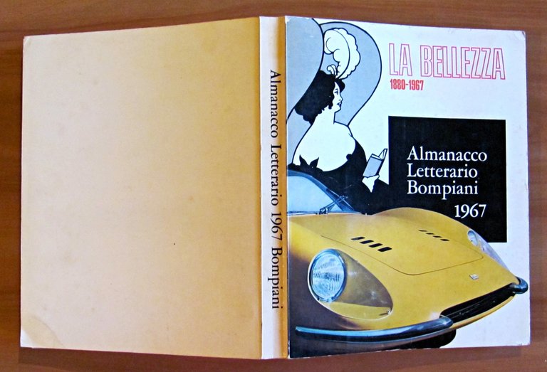 ALMANACCO LETTERARIO BOMPIANI 1967 - La Bellezza - Copertina Bruno …