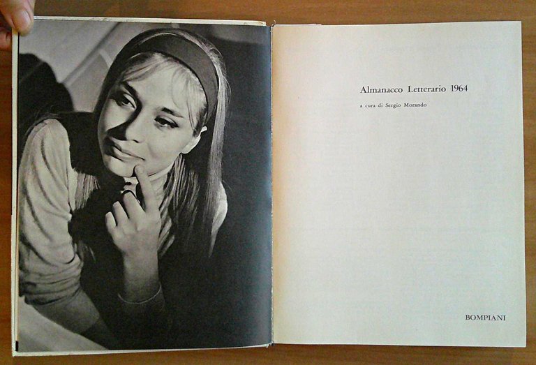 ALMANACCO LETTERARIO BOMPIANI I edizione 1964 - Con Questionario editoriale