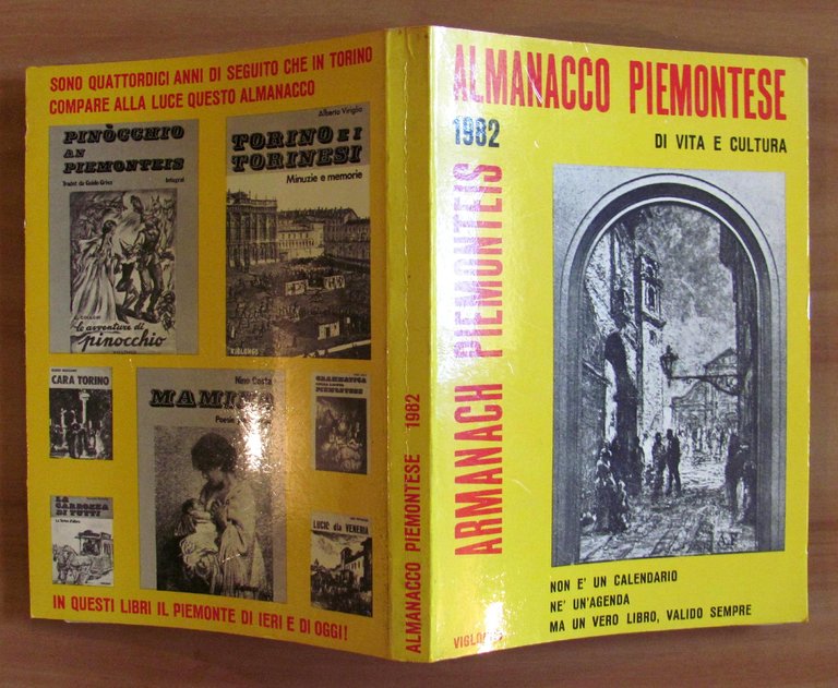 ALMANACCO PIEMONTESE di Vita e Cultura 1982 - ARMANACH PIEMONTEIS