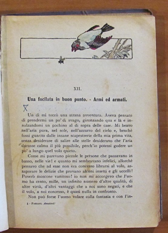AMATEVI! - MEMORIE DI UN MOSCONE - Protofantascienza