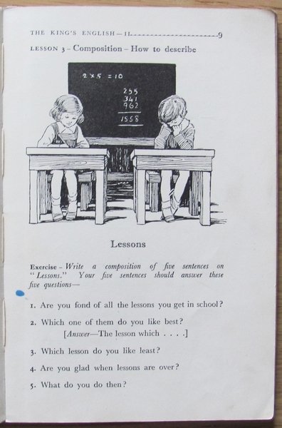 AN INTRODUCTION TO THE KING'S ENGLISH II