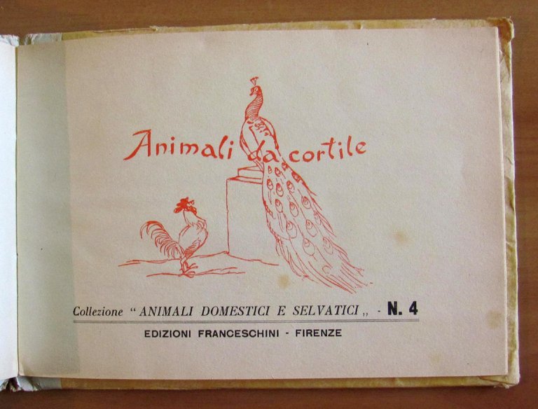 ANIMALI da CORTILE - Collezione Animali Domestici e Selvatici, 1949