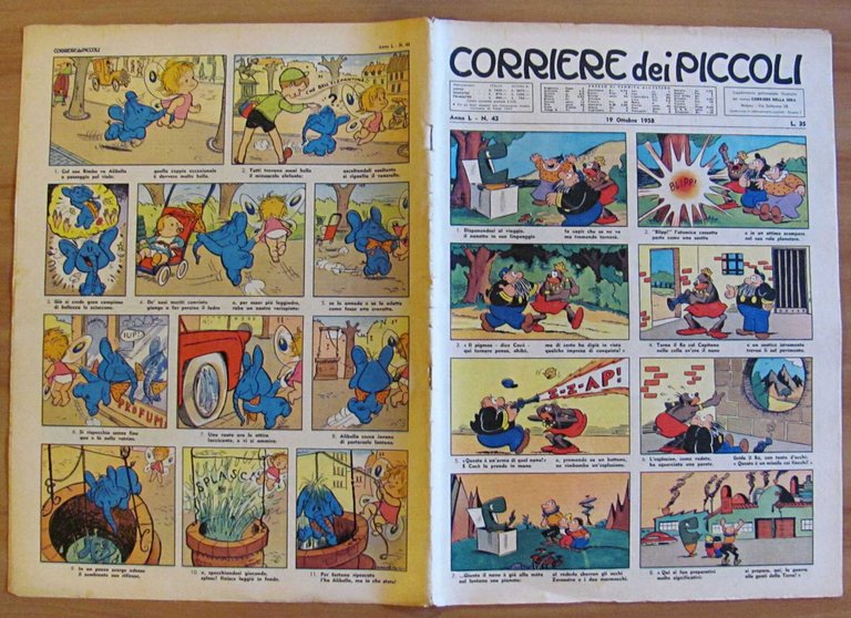 Annata Completa IL CORRIERE DEI PICCOLI N.1/52 (-N.30), 1958 | Immagine Gallery 10