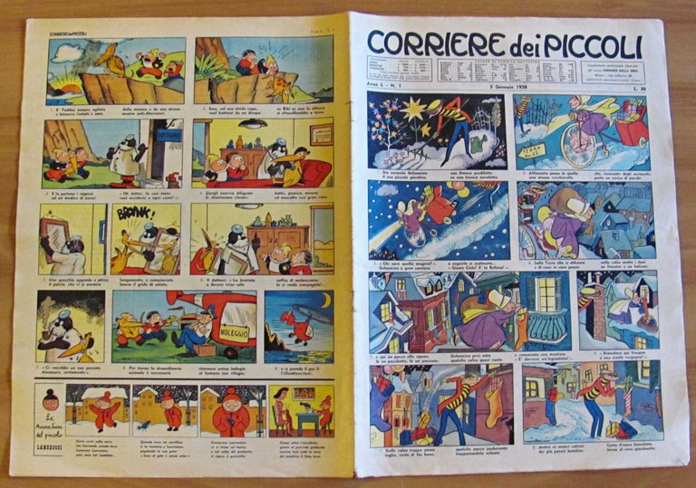 Annata Completa IL CORRIERE DEI PICCOLI N.1/52 (-N.30), 1958 | Immagine Gallery 2
