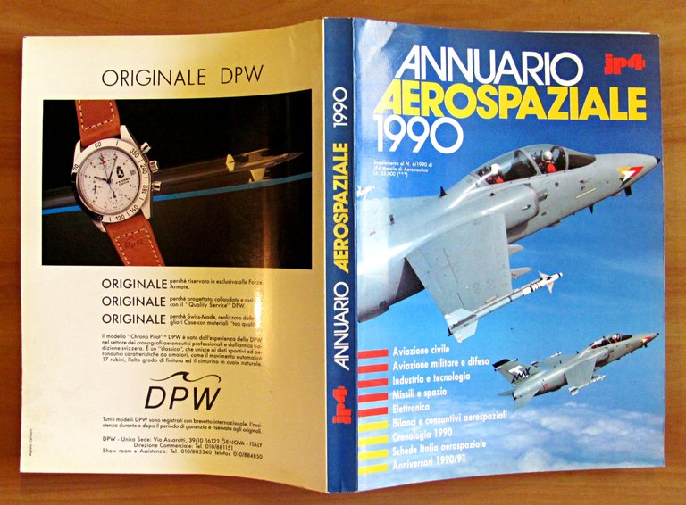 ANNUARIO AEROSPAZIALE 1990 - JP4